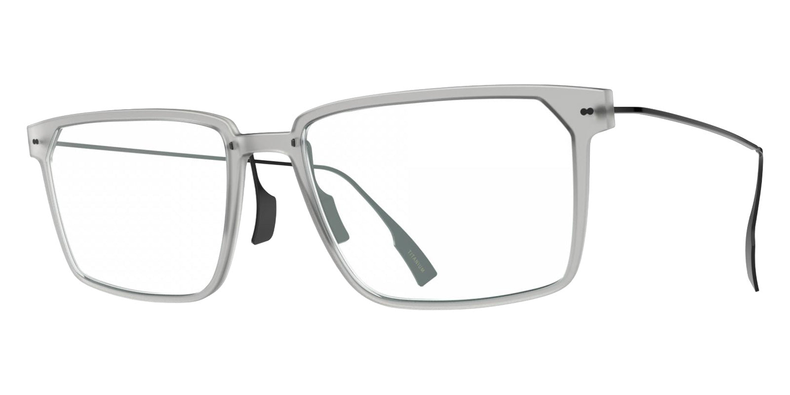 Blackfin® VITRA F4-D1 Eyeglasses BLF VITRA F4-D1 OP 19331793 54 - Matte Driftwood Gray/Shiny Black Gold