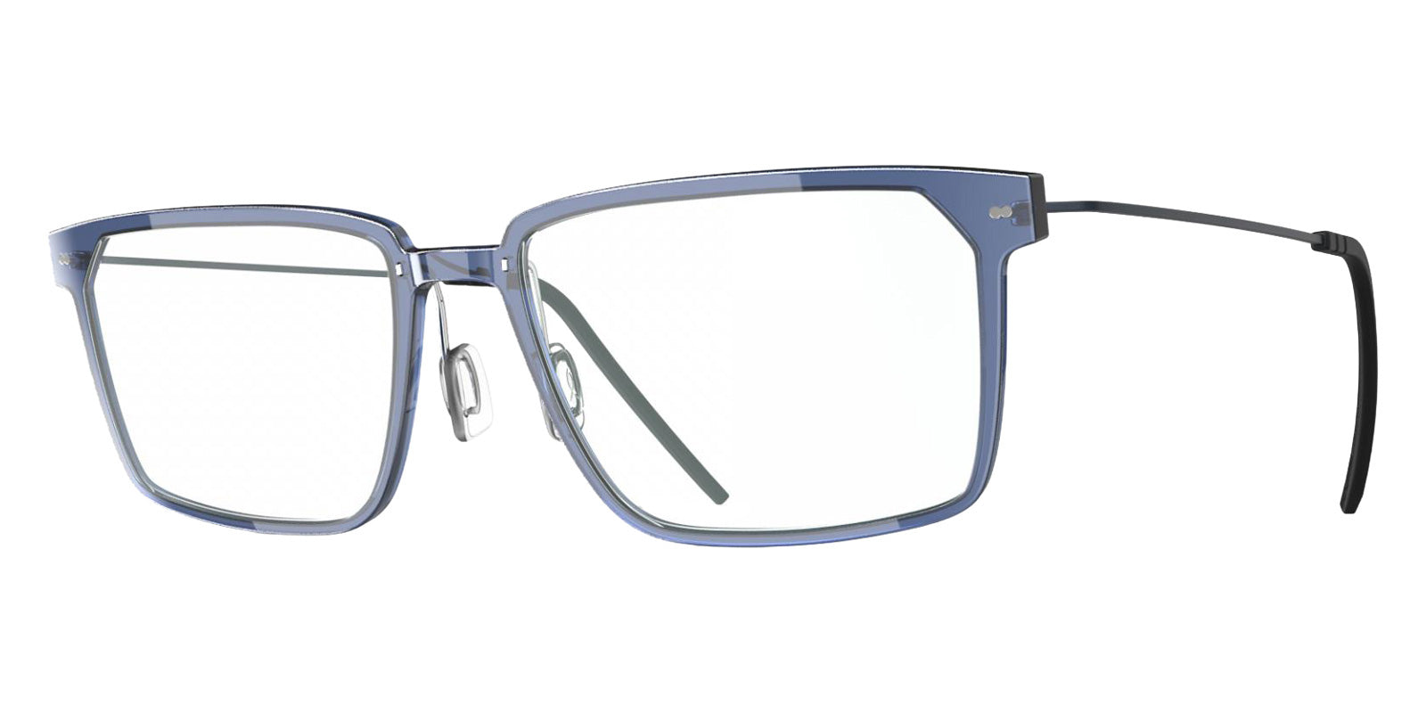 Blackfin® VITRA F4-D2 Eyeglasses BLF VITRA F4-D2 OP 19261792 54 - Shiny Classic Blue/Storm Navy Blue