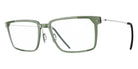 Blackfin® VITRA F4-D2 Eyeglasses BLF VITRA F4-D2 OP 19301788 54 - Shiny Cedar Green/Shiny Silver