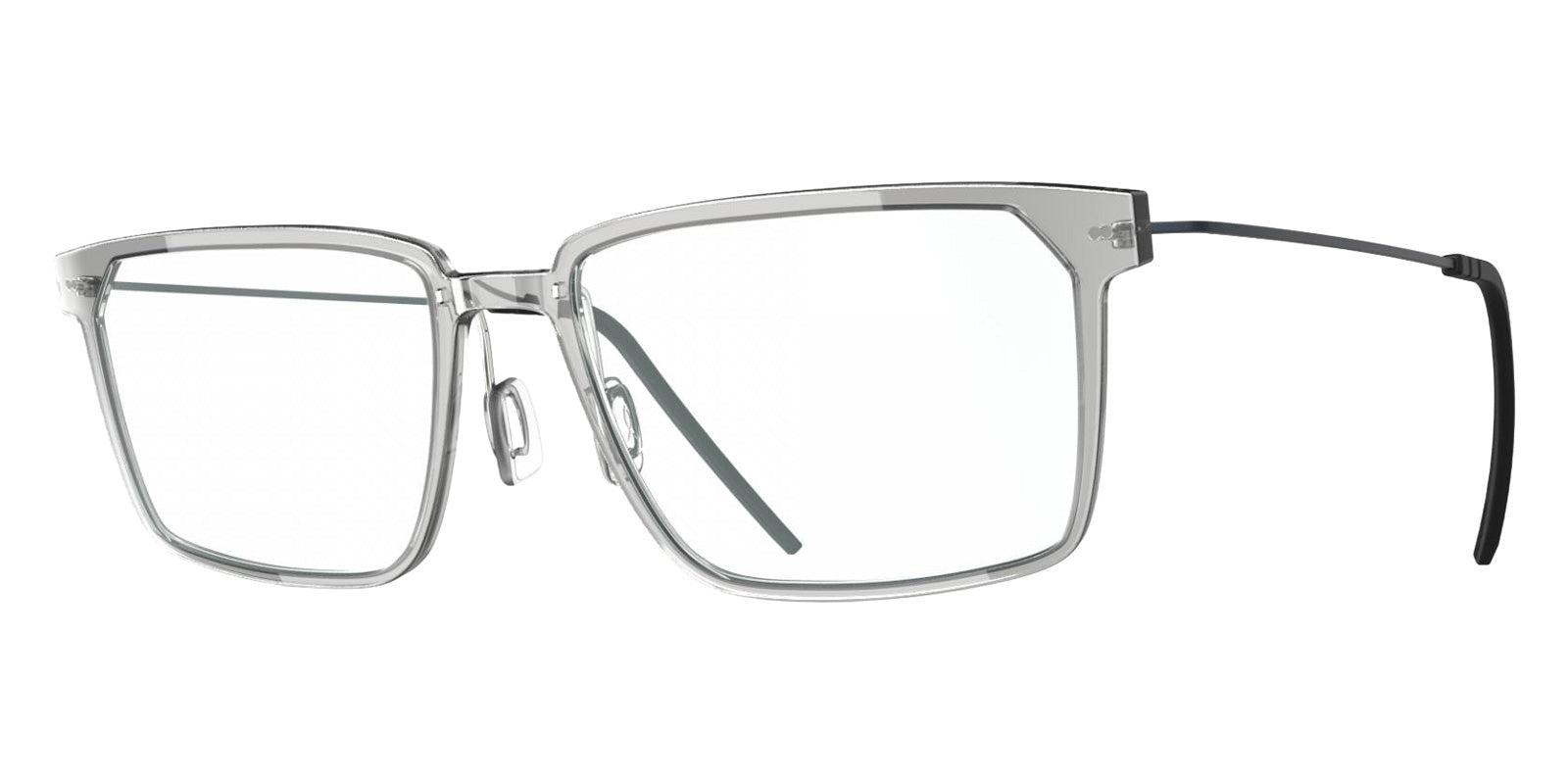 Blackfin® VITRA F4-D2 Eyeglasses BLF VITRA F4-D2 OP 19321792 54 - Shiny Driftwood Gray/Storm Navy Blue