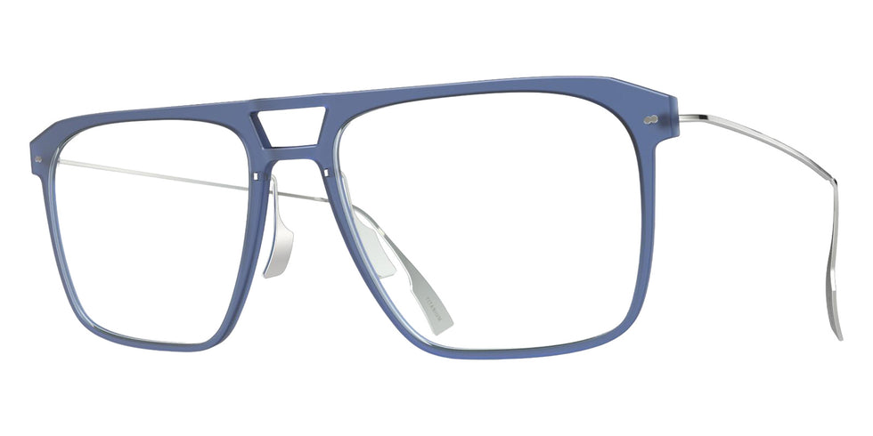 Blackfin® VITRA F5-D1 Eyeglasses BLF VITRA F5-D1 OP 19271788 58 - Matte Classic Blue/Shiny Silver