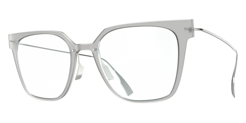 Blackfin® VITRA F6-D1 Eyeglasses BLF VITRA F6-D1 OP 19331788 53 - Matte Driftwood Gray/Shiny Silver