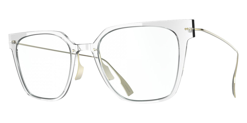 Blackfin® VITRA F6-D1 Eyeglasses BLF VITRA F6-D1 OP 19341777 53 - Shiny Crystal/Brushed Light Gold