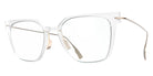 Blackfin® VITRA F6-D1 Eyeglasses BLF VITRA F6-D1 OP 19351809 53 - Matte Crystal/Shiny Amber Gold
