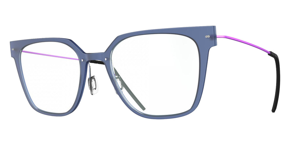 Blackfin® VITRA F6-D2 Eyeglasses BLF VITRA F6-D2 OP 19271800 53 - Matte Classic Blue/Oxide Purple