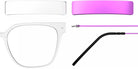 Blackfin® VITRA F6-D2 Eyeglasses BLF VITRA F6-D2 OP 19351800 53 - Matte Crystal/Oxide Purple