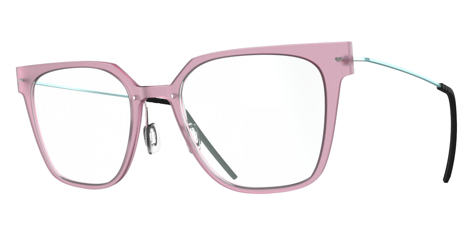 Blackfin® VITRA F6-D2 Eyeglasses BLF VITRA F6-D2 OP 19411798 53 - Matte Prism Pink/Shiny Oxide Azure