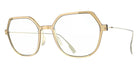 Blackfin® VITRA F7-D1 Eyeglasses BLF VITRA F7-D1 OP 19361777 53 - Shiny Honey Gold/Brushed Light Gold