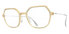 Blackfin® VITRA F7-D1 Eyeglasses BLF VITRA F7-D1 OP 19371788 53 - Matte Honey Gold/Shiny Silver