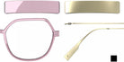 Blackfin® VITRA F7-D1 Eyeglasses BLF VITRA F7-D1 OP 19401777 53 - Shiny Prism Pink/Brushed Light Gold