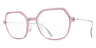 Blackfin® VITRA F7-D1 Eyeglasses BLF VITRA F7-D1 OP 19411788 53 - Matte Prism Pink/Shiny Silver