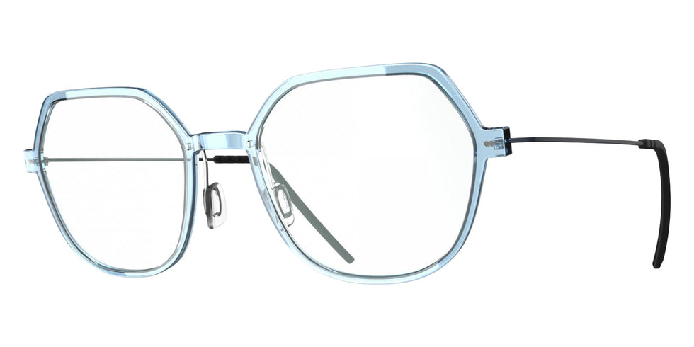 Blackfin® VITRA F7-D2 Eyeglasses BLF VITRA F7-D2 OP 19281792 53 - Shiny Sky Blue/Storm Navy Blue