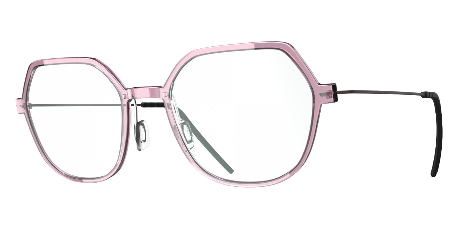 Blackfin® VITRA F7-D2 Eyeglasses BLF VITRA F7-D2 OP 19401796 53 - Shiny Prism Pink/Chestnut Brown