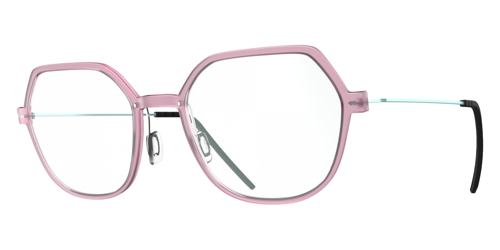 Blackfin® VITRA F7-D2 Eyeglasses BLF VITRA F7-D2 OP 19411798 53 - Matte Prism Pink/Shiny Oxide Azure