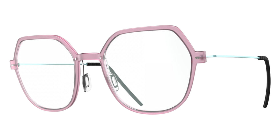 Blackfin® VITRA F7-D2 Eyeglasses BLF VITRA F7-D2 OP 19411798 53 - Matte Prism Pink/Shiny Oxide Azure