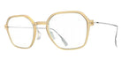 Blackfin® VITRA F8-D1 Eyeglasses BLF VITRA F8-D1 OP 19371788 50 - Matte Honey Gold/Shiny Silver