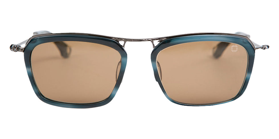 Blake Kuwahara® BK1004 Sun Sunglasses - Blue Horn