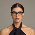 Blake Kuwahara® Bullard Eyeglasses - Teal