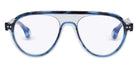 Blake Kuwahara® Burns Eyeglasses - Blue Horn