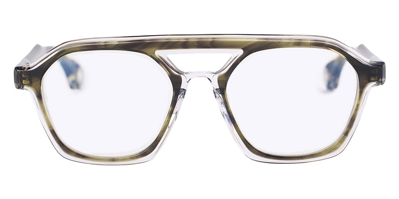 Blake Kuwahara® Coffin Eyeglasses - Olive
