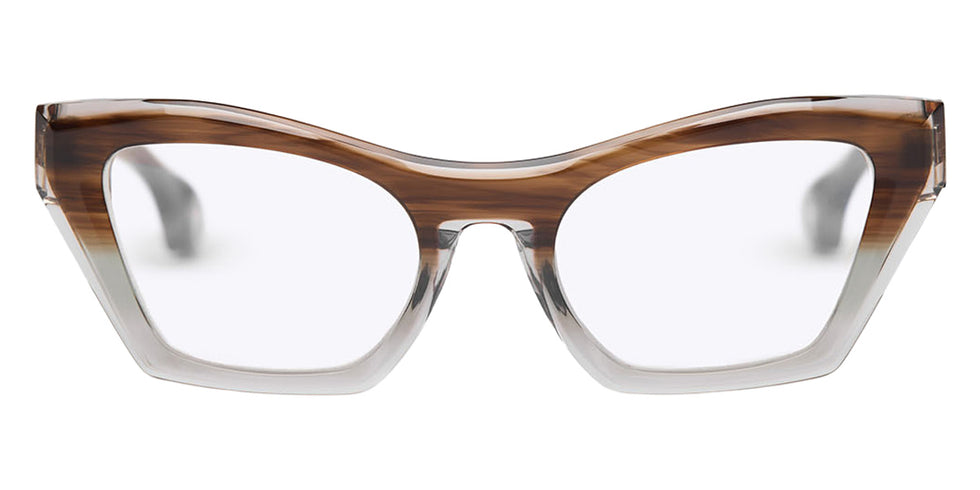 Blake Kuwahara® Halprin Eyeglasses - Chestnut Grey