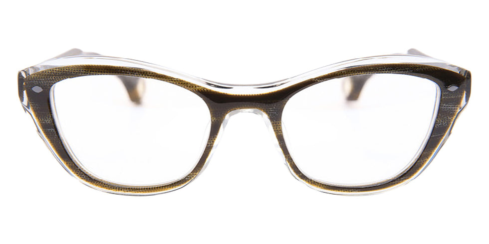 Blake Kuwahara® Paley Eyeglasses - Hickory