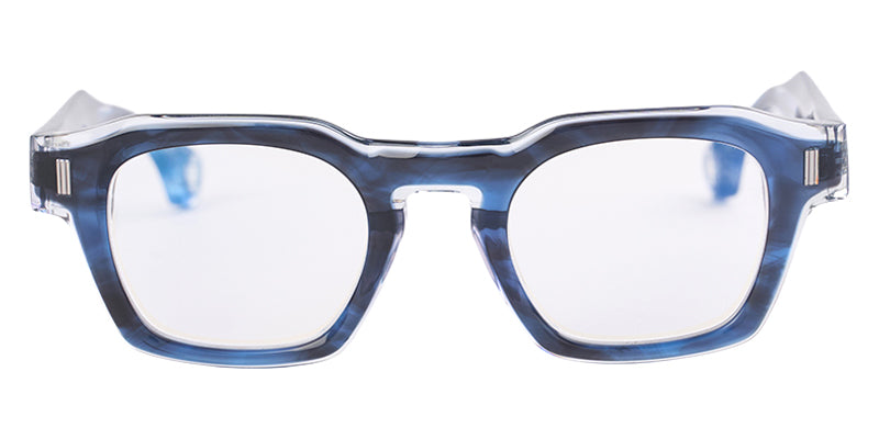 Blake Kuwahara® Smithson Eyeglasses - Blue Horn