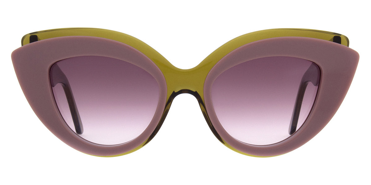 Andy Wolf® Blossom Sun ANW Blossom Sun 04 53 - Green/Pink Sunglasses