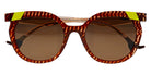 Face A Face® BOCCA CHESS 2 FAF BOCCA CHESS 2 6300 52 - Checkered Tortoise (6300) Sunglasses