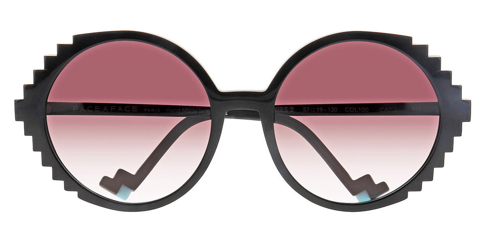 Face A Face® BOCCA PIXIES 2 FAF BOCCA PIXIES 2 100 57 - Black (100) Sunglasses