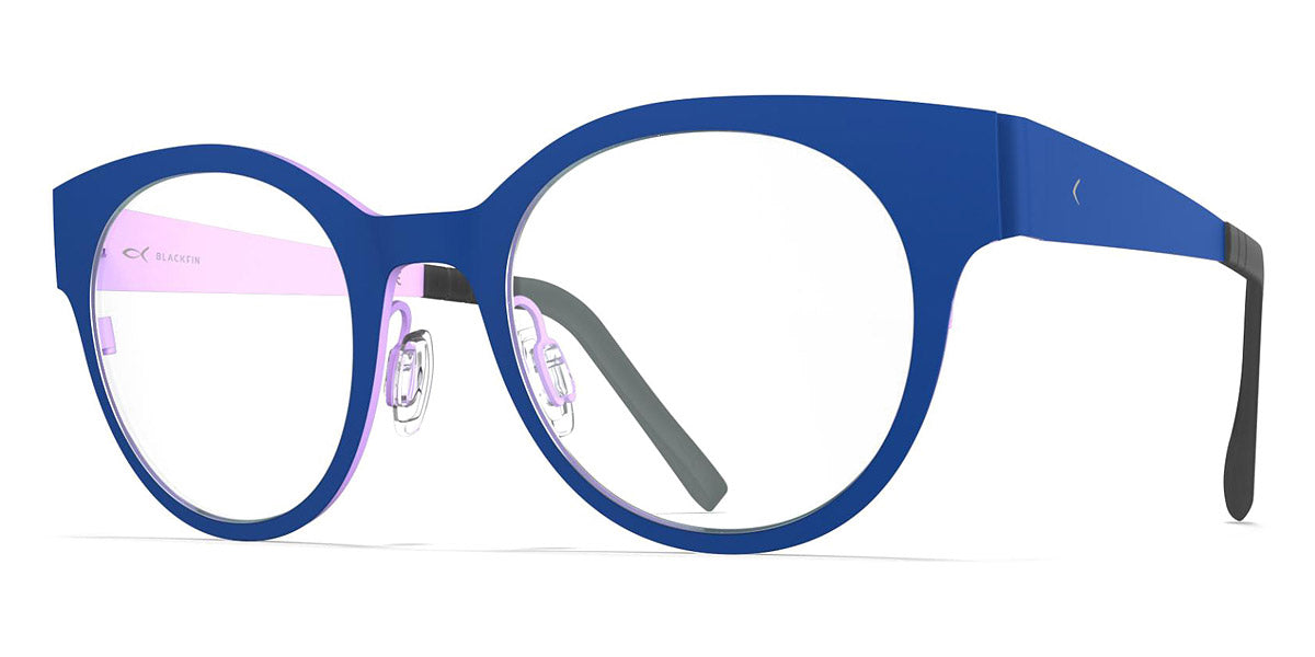 Blackfin® BODEGA BAY BLF BODEGA BAY 1598 48 - Deep Blue/Iris Lillac Eyeglasses
