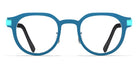 Blackfin® BOLTON BLF Bolton 1603 47 - Deep Turquoise/Crystal Teal Green Eyeglasses