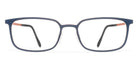Blackfin® BOODMAN BLF BOODMAN 1011 55 - Shadow Dark Blue/Flame Red Eyeglasses