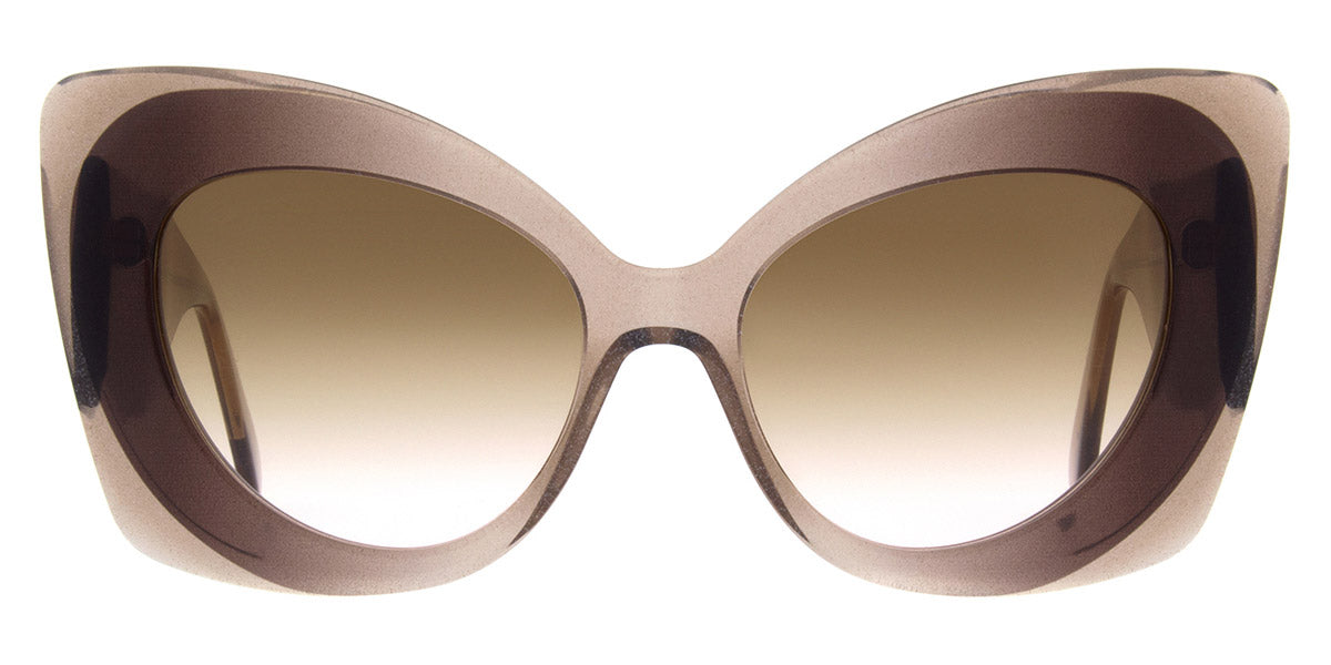 Andy Wolf® Bow Sun ANW Bow Sun 03 53 - Beige/Brown Sunglasses