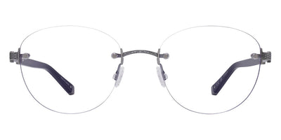 Barton Perreira® Bennie BPR OP 5201 52 - Black/Pewter Eyeglasses