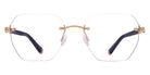 Barton Perreira® Jack BPR OP Jack 5202 52 - Black/Gold Eyeglasses