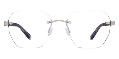 Barton Perreira® Jack BPR OP Jack 5204 52 - Sulcata Tortoise/Silver Eyeglasses