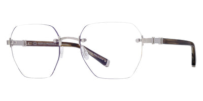 Barton Perreira® Jack BPR OP Jack 5204 52 - Sulcata Tortoise/Silver Eyeglasses