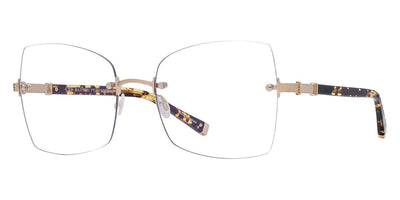 Barton Perreira® Jolene BPR OP Jolene 5502 55 - Heroine Chic/Gold Eyeglasses