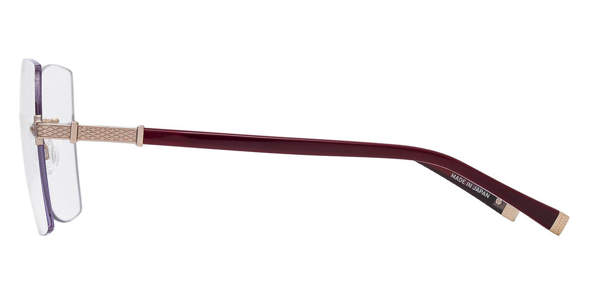 Barton Perreira® Jolene BPR OP Jolene 5504 55 - Oxblood/Rose Gold Eyeglasses