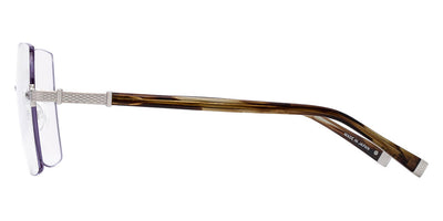 Barton Perreira® Jolene BPR OP Jolene 5505 55 - Sulcata Tortoise/Silver Eyeglasses