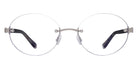 Barton Perreira® Layla BPR OP Layla 5205 52 - Sulcata Tortoise/Silver Eyeglasses