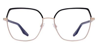 Barton Perreira® Surya BPR OP Surya 5601 56 - Gold/Jet Enamel Eyeglasses