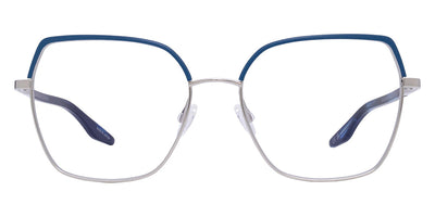 Barton Perreira® Surya BPR OP Surya 5605 56 - Silver/Twilight Enamel Eyeglasses
