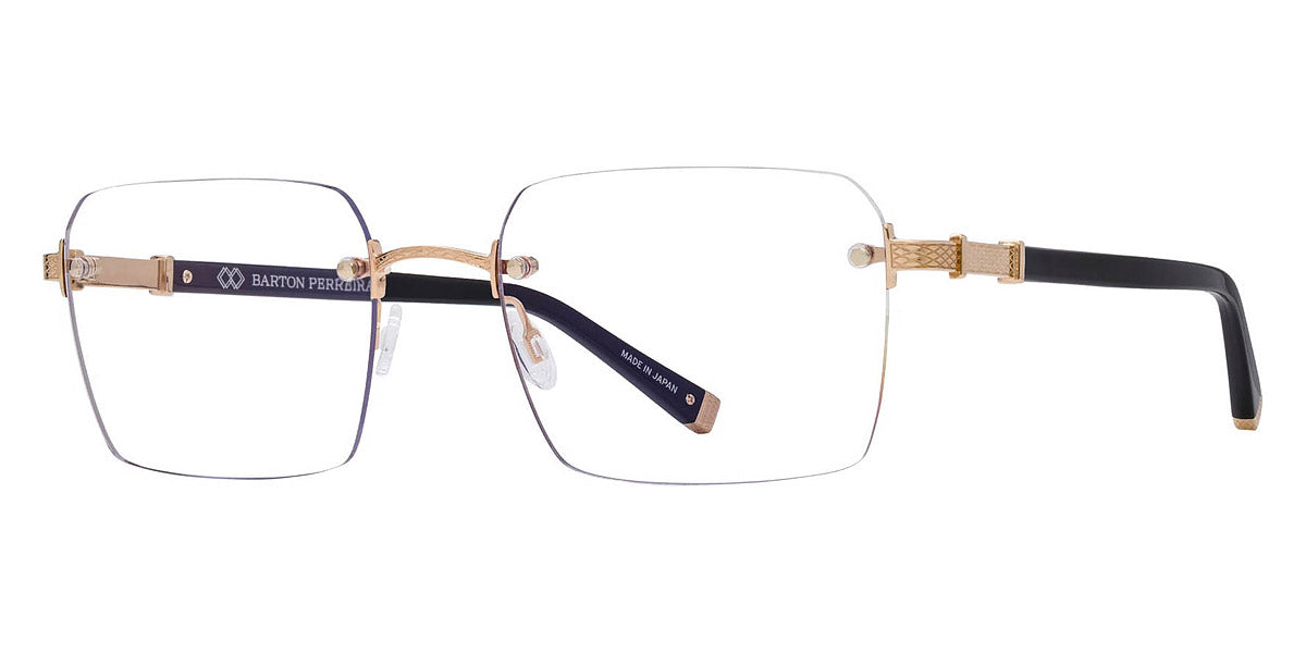 Barton Perreira® Tom BPR OP Tom 5402 54 - Black/Gold Eyeglassses