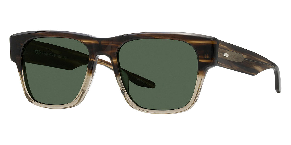 Barton Perreira® Aikau BPR SU Aikau 5305 53 - Hickory Gradient / Safari Polarized AR Sunglasses