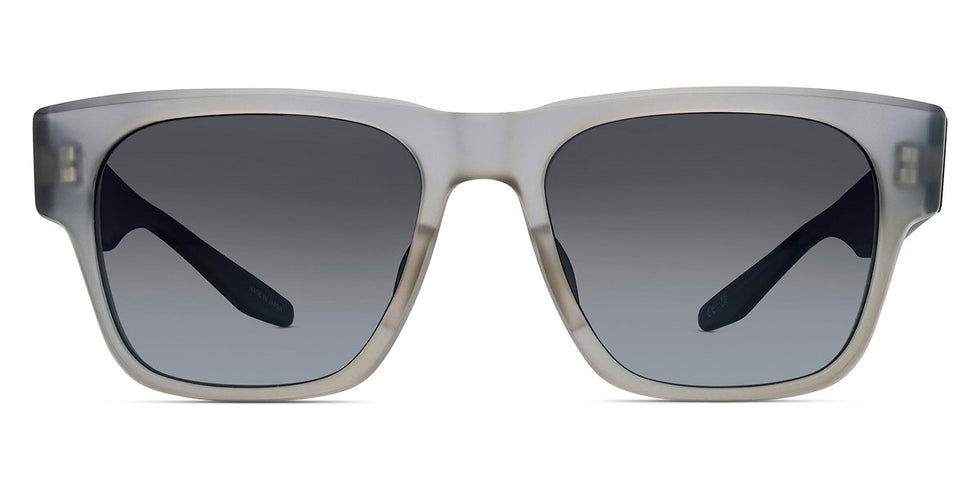 Barton Perreira® Aikau BPR SU Aikau 5306 53 - Matte Blue Smoke/Matte Midnight / November Rain Polarized AR Sunglasses