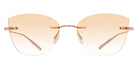 Barton Perreira® Brandy BPR SU Brandy BRAN5202K 52 - Rose Gold / Peach (AR) Sunglasses