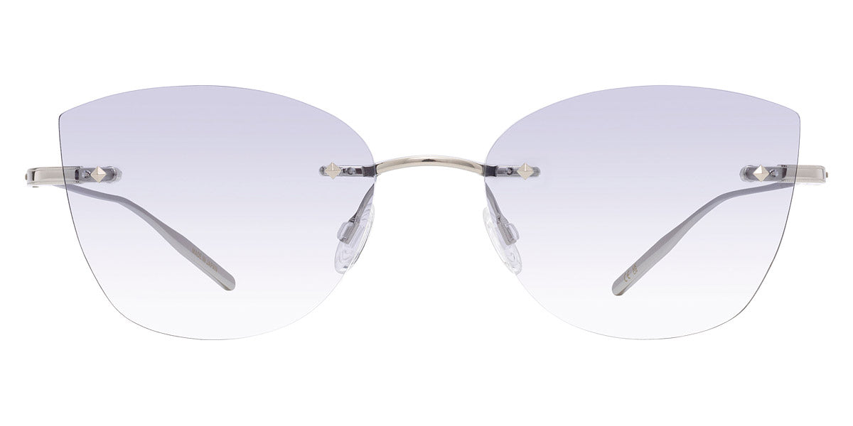 Barton Perreira® Brandy BPR SU Brandy BRAN5203K 52 - Silver / Sky (AR) Sunglasses