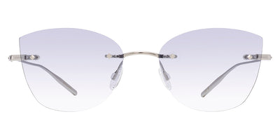 Barton Perreira® Brandy BPR SU Brandy BRAN5203K 52 - Silver / Sky (AR) Sunglasses